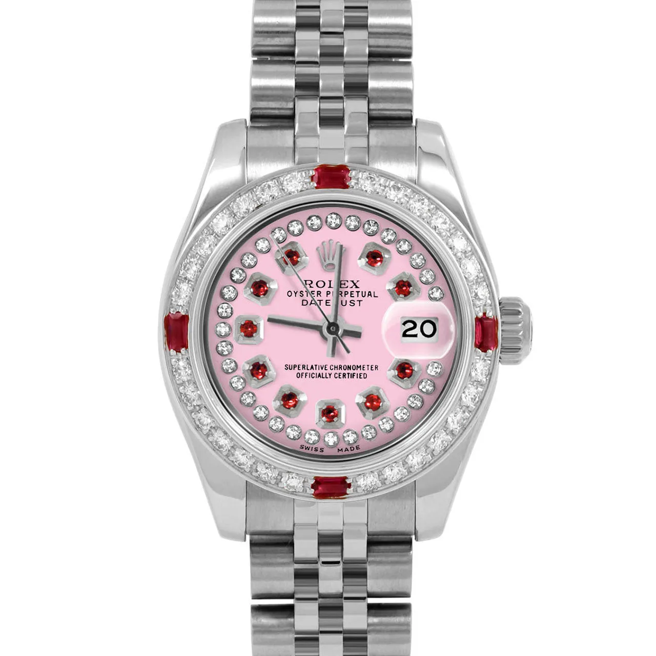 Rolex Datejust 26mm | 179174-PNK-STRR-4RBY-JBL