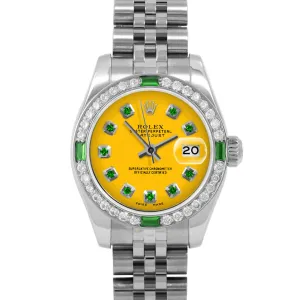 Rolex Datejust 26mm | 179174-YLW-EMD-AM-4EMD-JBL