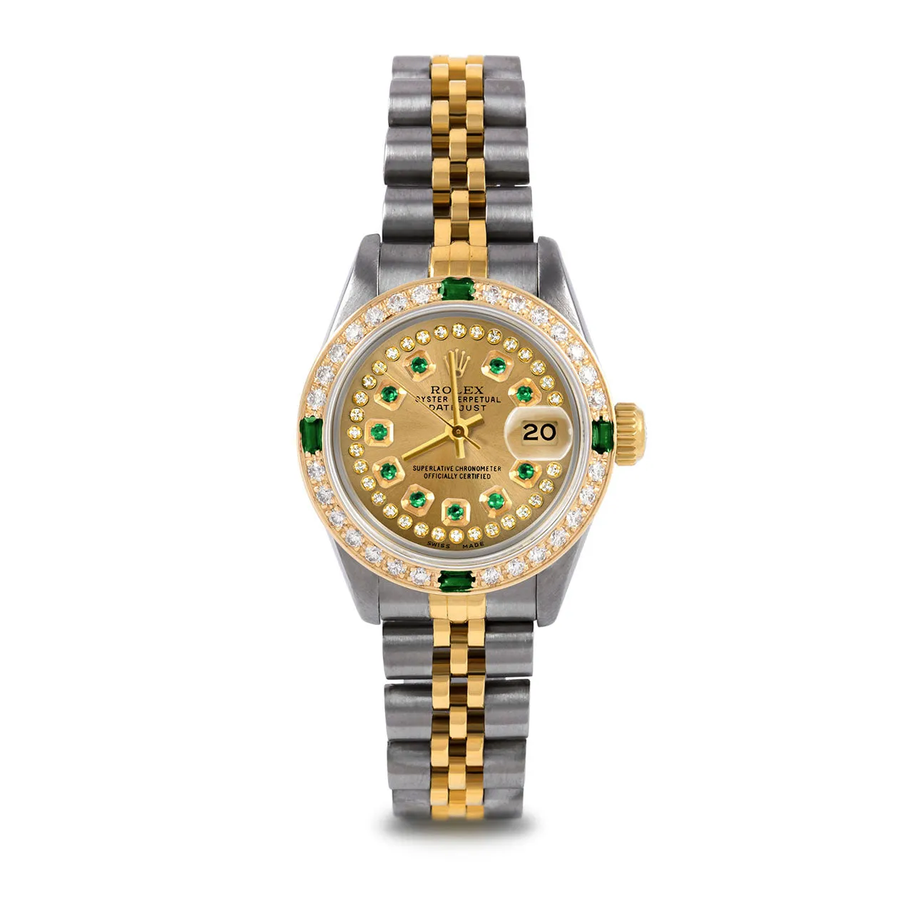 Rolex Datejust 26mm | 6917-TT-CHM-STRE-4EMD-JBL