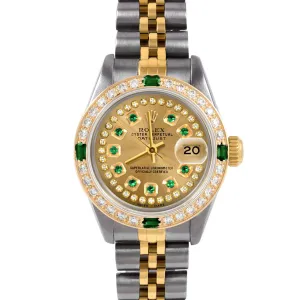 Rolex Datejust 26mm | 6917-TT-CHM-STRE-4EMD-JBL