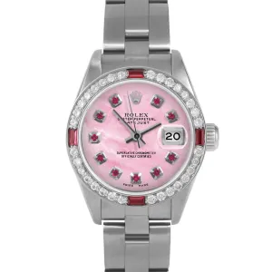 Rolex Datejust 26mm | 69174-PMOP-RBY-AM-4RBY-OYS