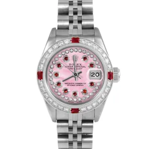 Rolex Datejust 26mm | 69174-PMOP-STRR-4RBY-JBL