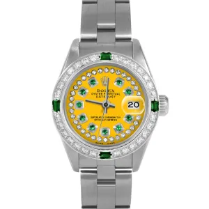 Rolex Datejust 26mm | 69174-YLW-STRE-4EMD-OYS