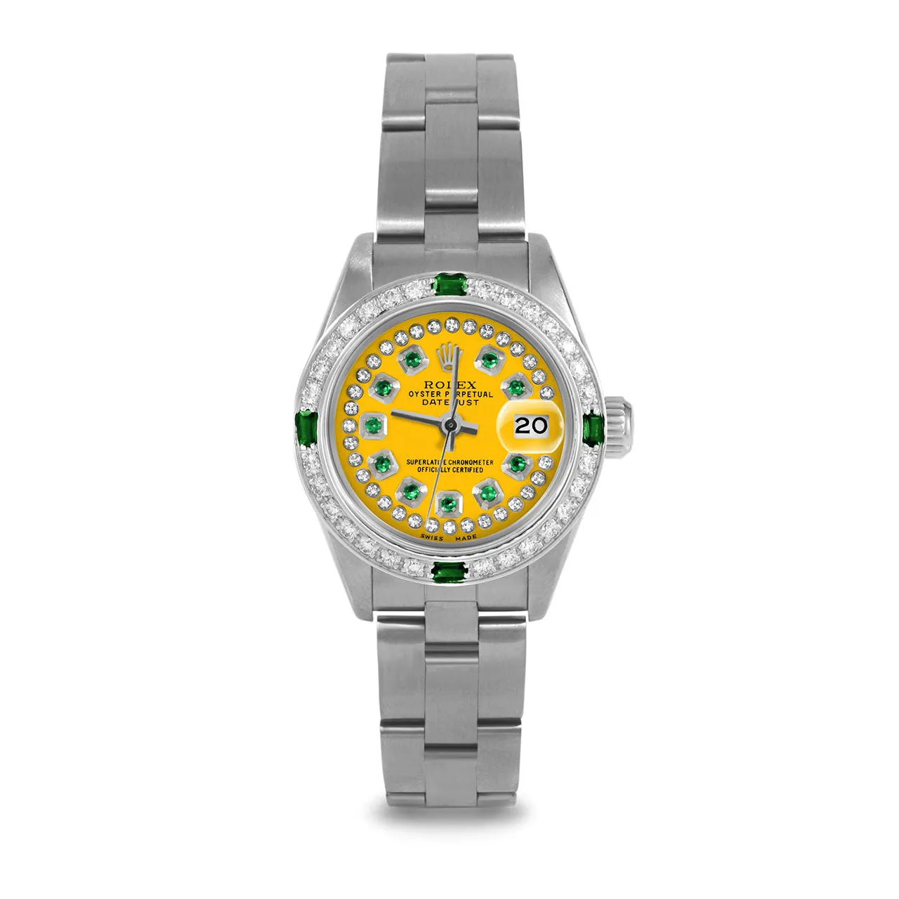 Rolex Datejust 26mm | 69174-YLW-STRE-4EMD-OYS