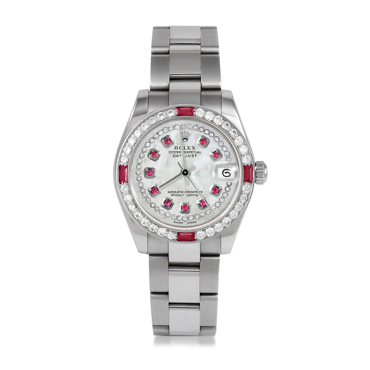 Rolex Datejust 31mm | 178274-WMOP-STRR-4RBY-OYS