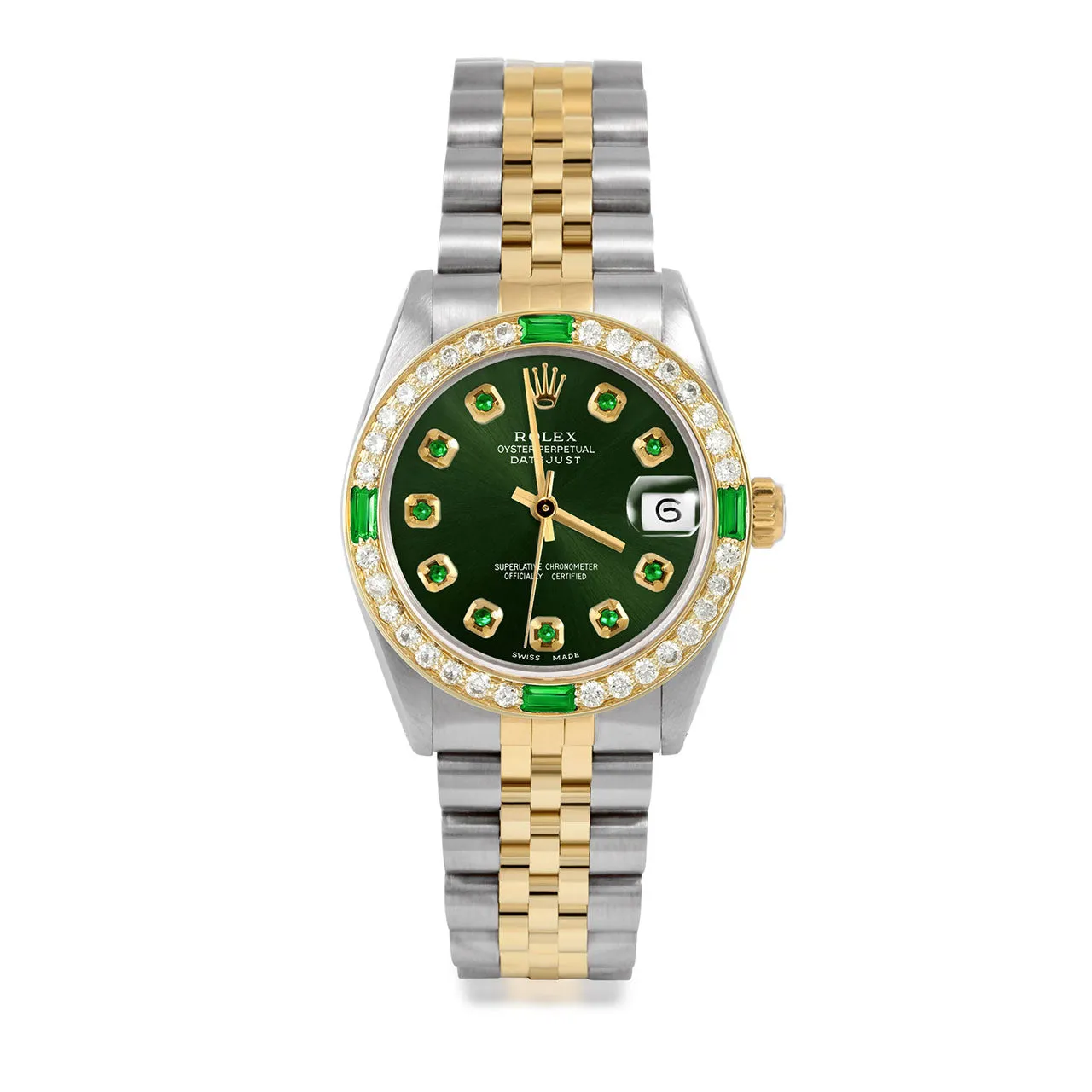 Rolex Datejust 31mm | 6827-TT-GRN-EMD-AM-4EMD-JBL