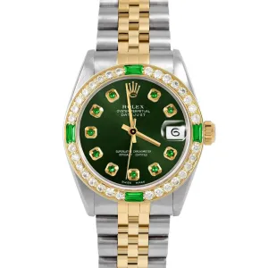 Rolex Datejust 31mm | 6827-TT-GRN-EMD-AM-4EMD-JBL
