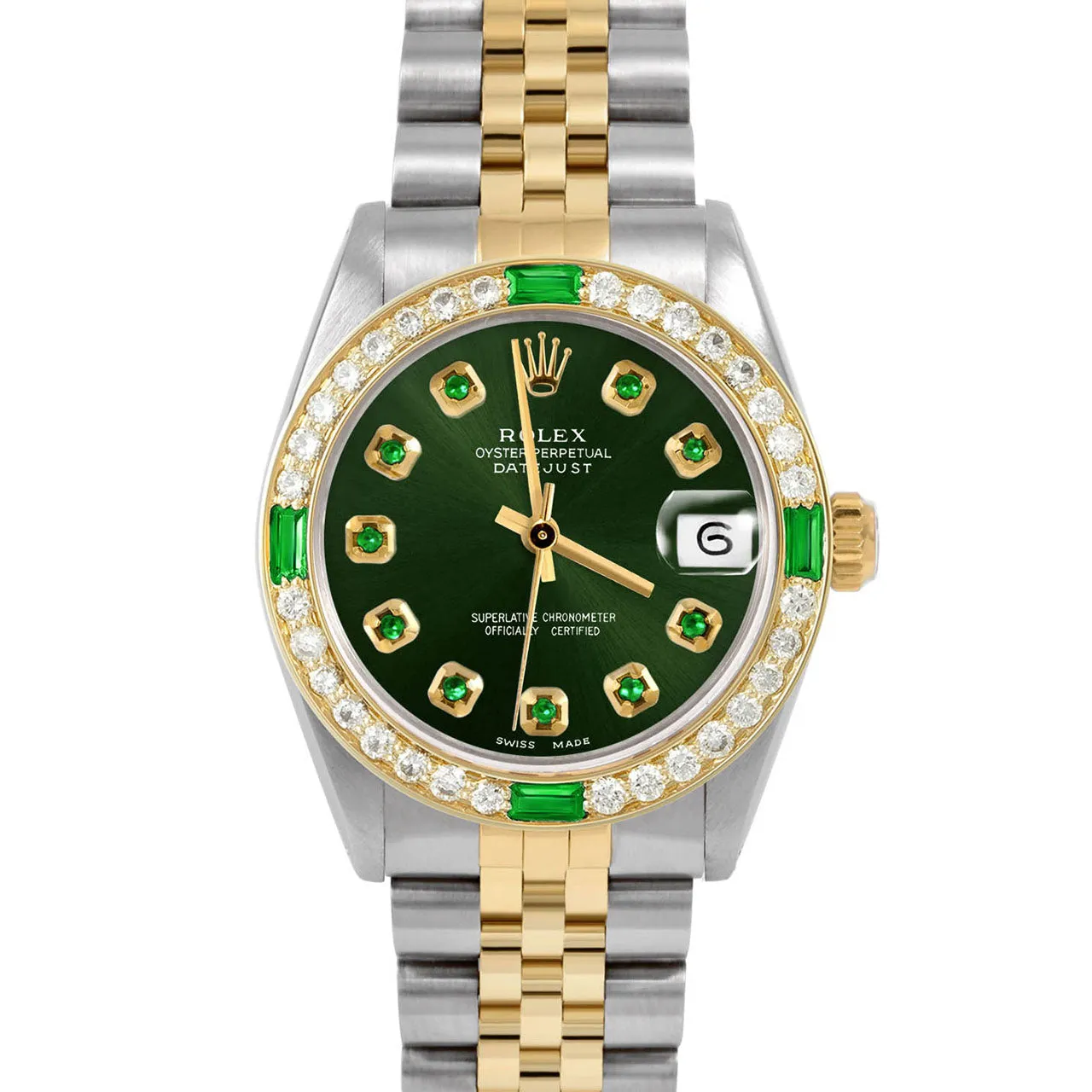 Rolex Datejust 31mm | 6827-TT-GRN-EMD-AM-4EMD-JBL
