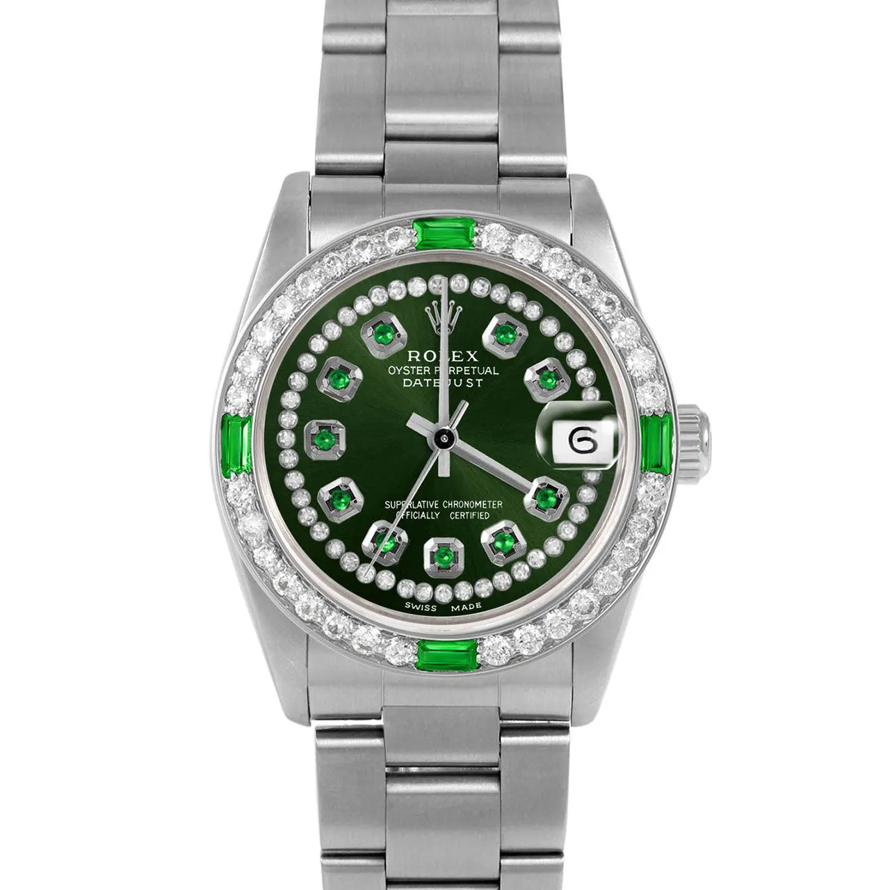 Rolex Datejust 31mm | 68274-GRN-STRE-4EMD-OYS
