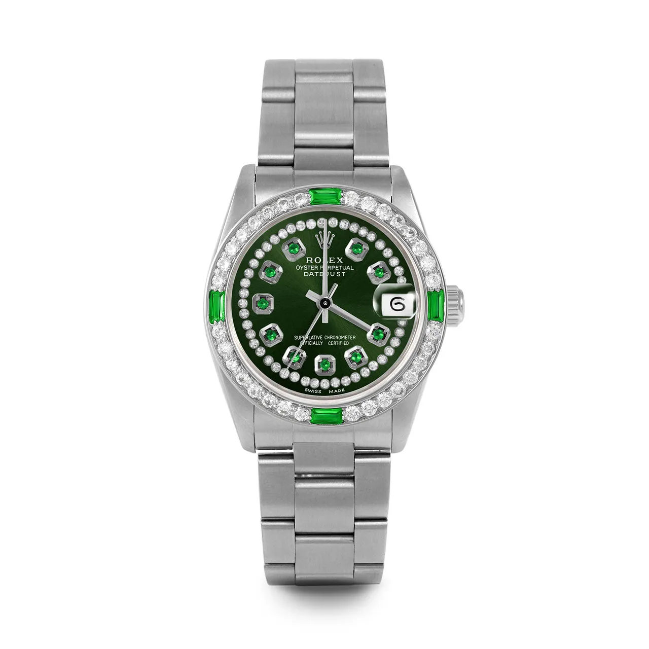 Rolex Datejust 31mm | 68274-GRN-STRE-4EMD-OYS
