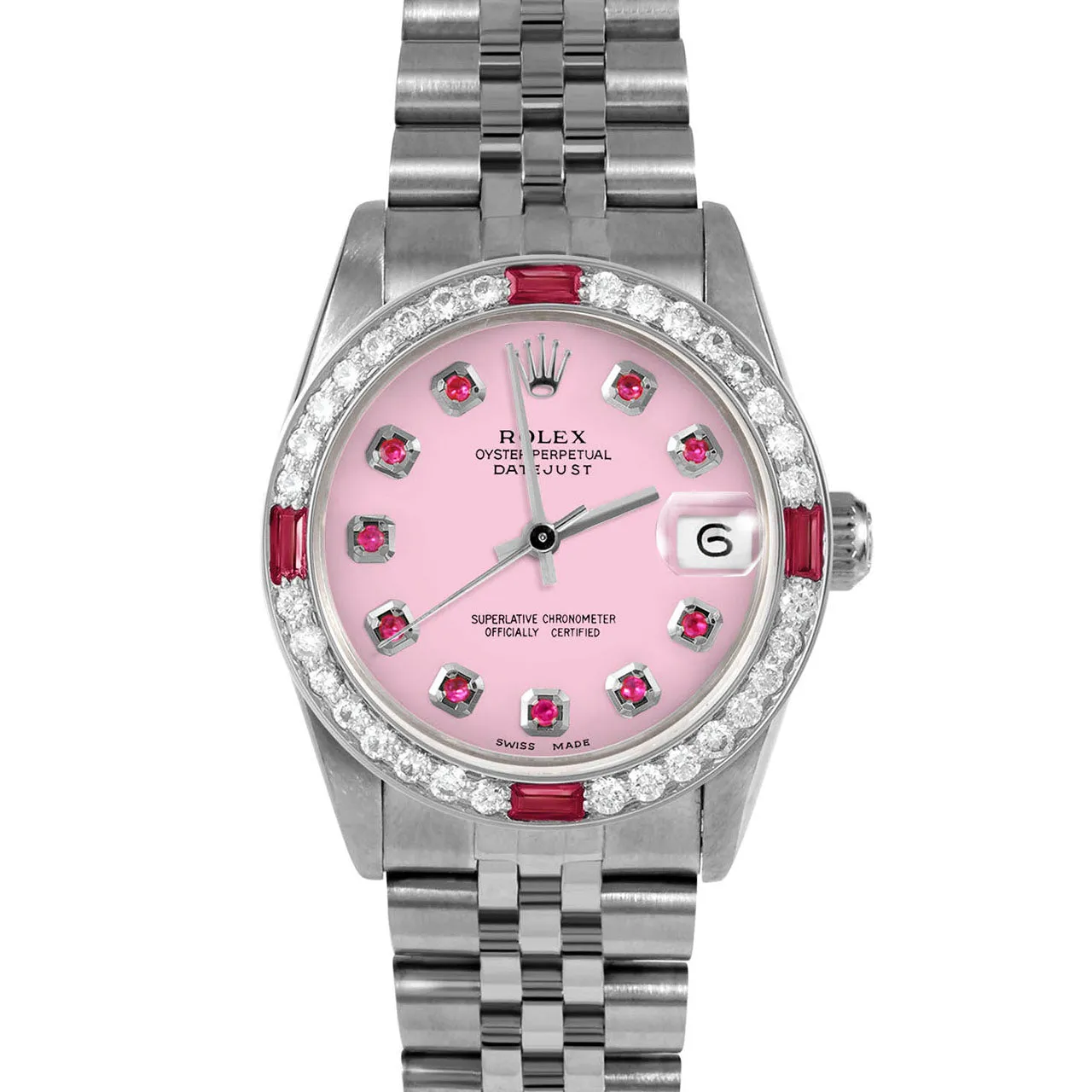 Rolex Datejust 31mm | 68274-PNK-RBY-AM-4RBY-JBL
