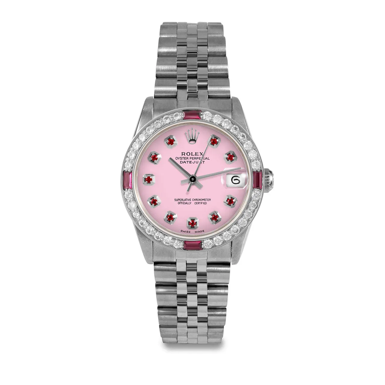 Rolex Datejust 31mm | 68274-PNK-RBY-AM-4RBY-JBL