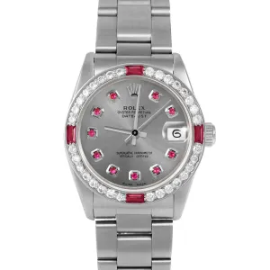 Rolex Datejust 31mm | 68274-SLT-RBY-AM-4RBY-OYS