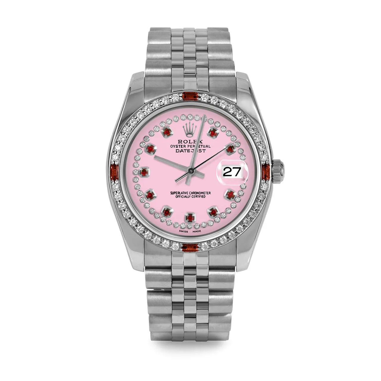 Rolex Datejust 36mm | 116234-PNK-STRR-4RBY-JBL