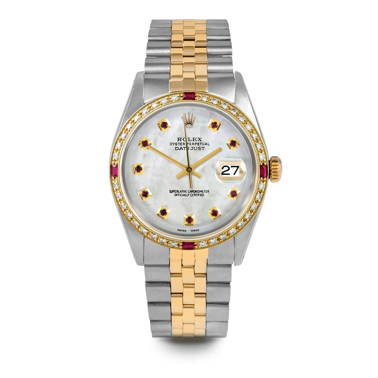 Rolex Datejust 36mm | 1601-TT-WMOP-RBY-AM-4RBY-JBL