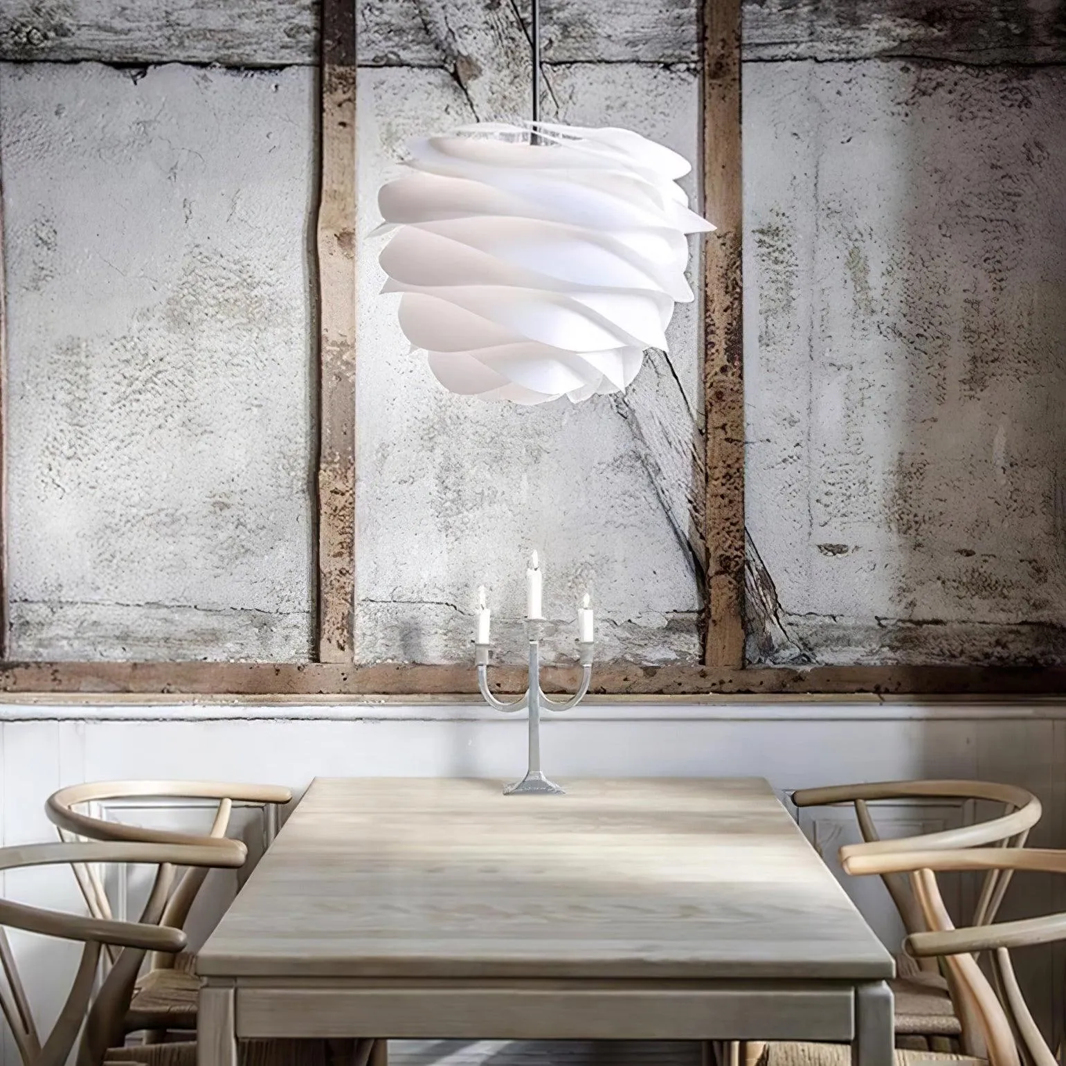 Rose Floral Pendant Light