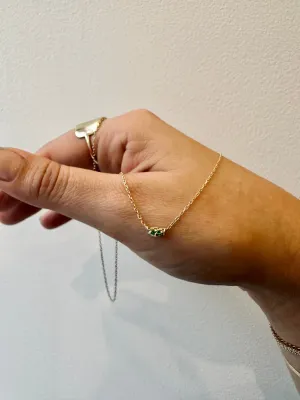 SAPPHIRE TWIN NECKLACE