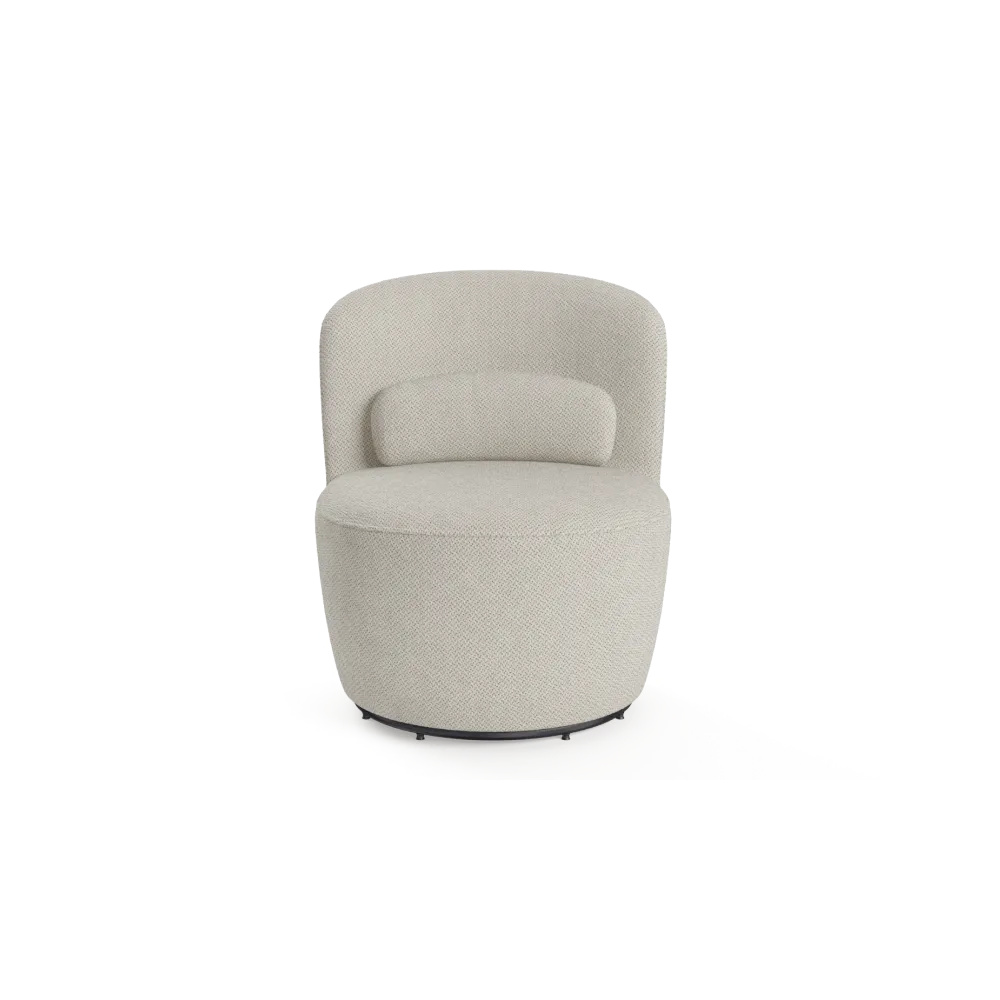 Seashell White Premium Tweed