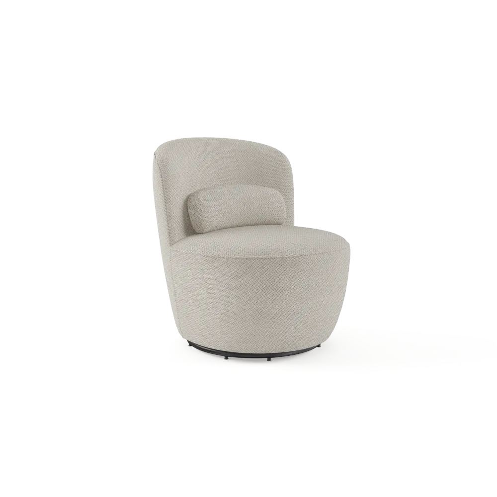 Seashell White Premium Tweed