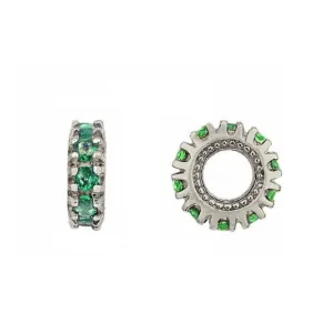 Silver & Emerald S009E