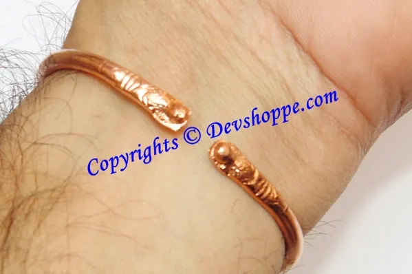 Solid Pure Copper Kada - High quality