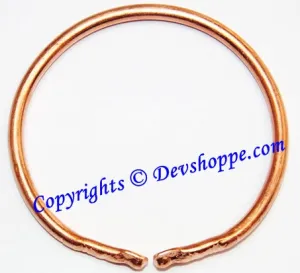 Solid Pure Copper Kada - High quality