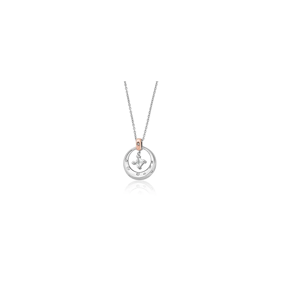Stars of the Llyn Peninsula Pendant - Silver -  3SAYN0264