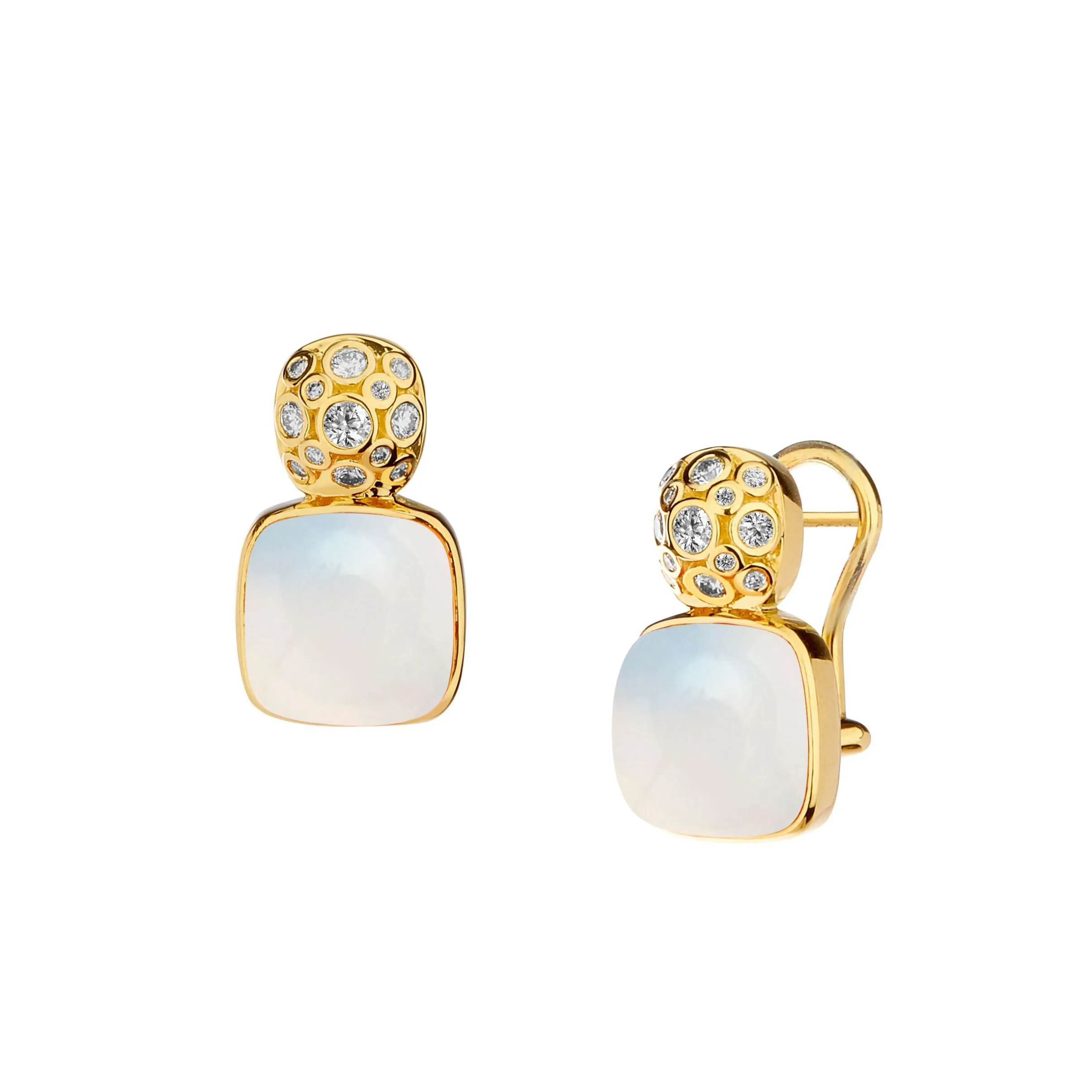Sugarloaf Cabochon Earrings