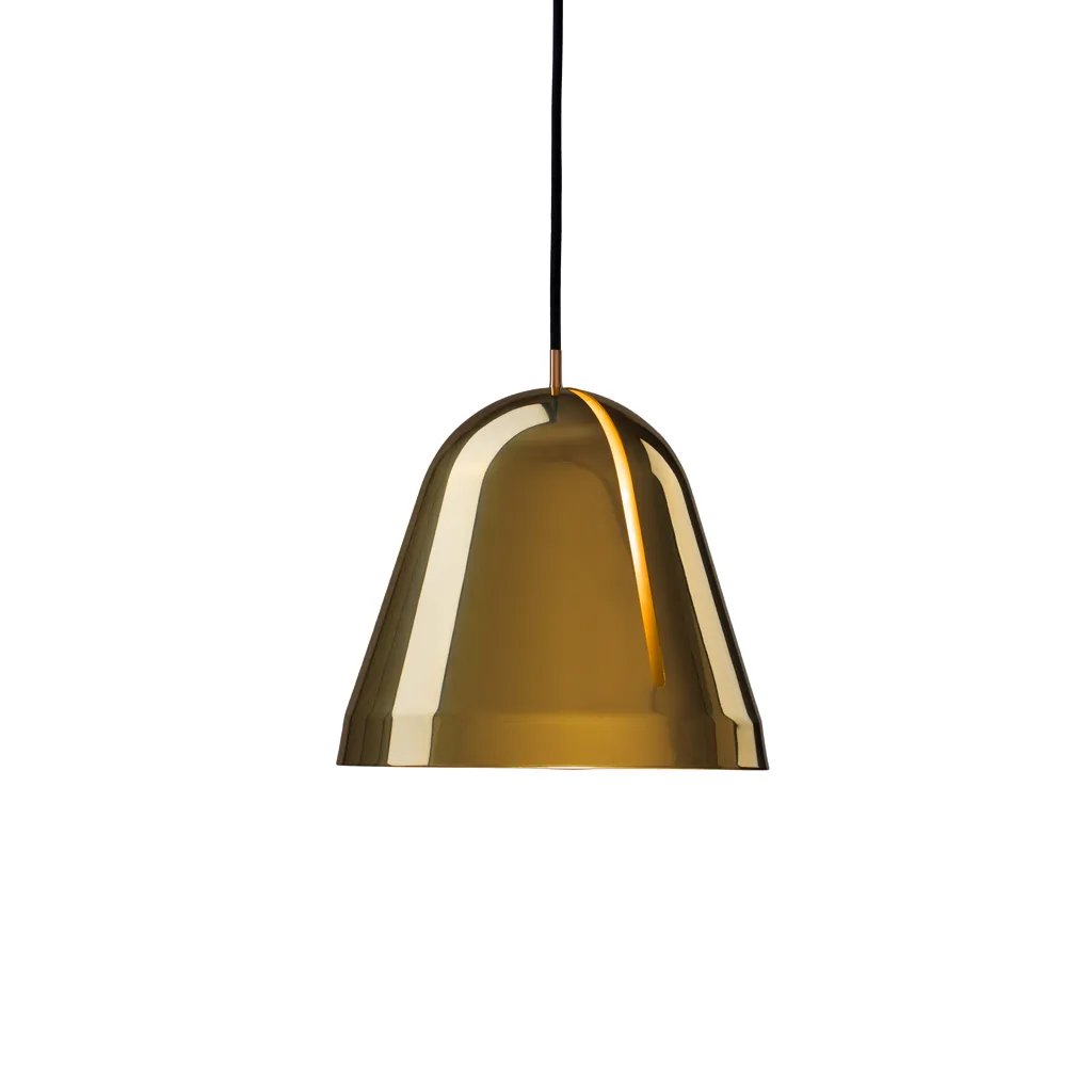 Tilt Brass Pendant - Large