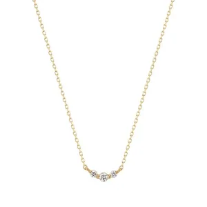 Triple Diamond Necklace