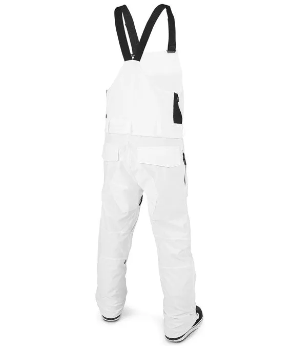 Volcom Men's Roan Bib Overall Pant White 2024